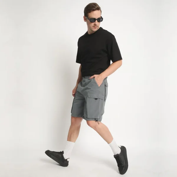 Men Regular Fit Cargo Shorts - Hình ảnh 5